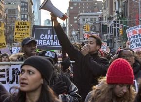 Over 50,000 people poured into the streets of Manhattan for the December 13 day of protests