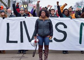 Madison demonstrators march in solidarity with Mike Brown and Eric Garner