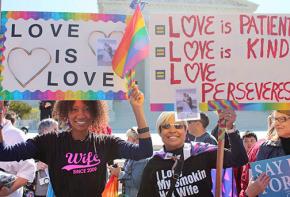 Celebrations of the Supreme Court's marriage equality ruling spread nationwide