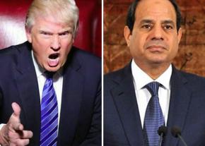 Donald Trump and Abdul-Fattah el-Sisi