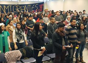 Immigrant rights activists gather at the Cosecha Movement's National Assembly in Boston