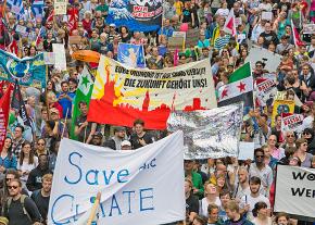 Thousands pour into the streets of Hamburg to protest the G20 Summit