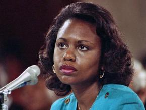 Anita Hill testifies to the Senate Judiciary Committee
