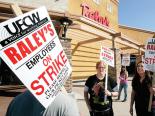UFCW members on strike outside Raley's UFCW members on strike outside Raley's