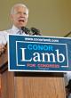 Joe Biden (left) campaigns for newly elected Congressman Conor Lamb in Pennsylvania's 18th district