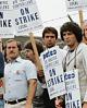 PATCO workers on the picket line