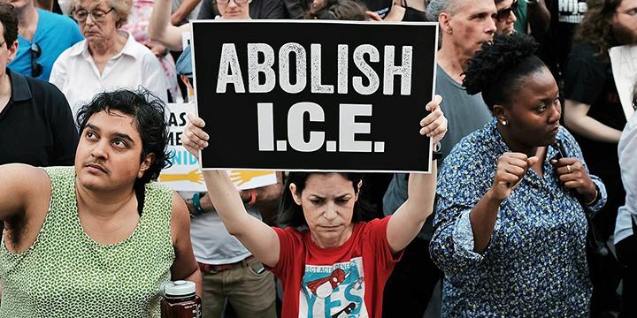 Protesting the ICE reign of terror against immigrants