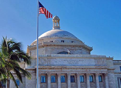 Puerto Rico's Capitol building in San Juan