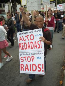 San Francisco's second annual May Day demonstration for immigrant rights in 2007