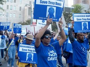 As many as 1,000 people gathered in early September for a march calling for justice for Troy