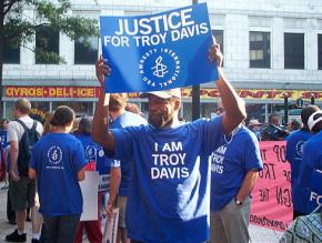 As many as 1,000 people gathered in Atlanta for a march calling for justice for Troy Davis