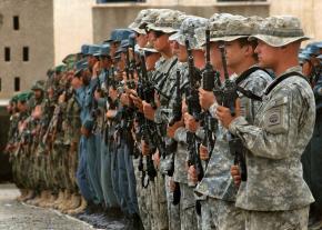Members of the U.S. Army's 82nd Airborne in Afghanistan