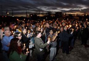 A candlelight vigil in Houston memorializes Myra Ical