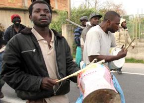 African immigrant laborers protest racism and police violence in Calabria