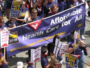 Seattle unions marching for health care reform