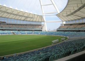 The World Cup 2010 stadium in Durban, South Africa