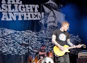 The Gaslight Anthem performing in New Jersey in 2009