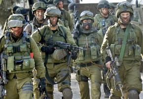 Members of the Israel Defense Force's notorious Golani Brigade