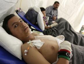 Two cousins wounded by bombing outside Misrata, Libya