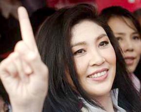 Thailand's new prime minister Yingluck Shianawatra