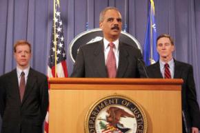 Eric Holder discusses the alleged terror plot connected to Iran at a press conference