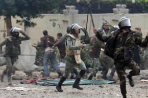 The Egyptian military is carrying out a savage attack against protesters demanding democracy