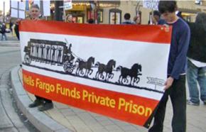 Occupy D.C. protests outside a Wells Fargo branch