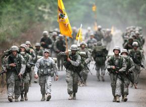 Cadets return to Fort Lewis from a training exercise