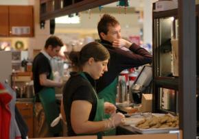 Baristas work for low wages and minimal benefits
