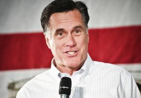 Mitt Romney on the campaign trail