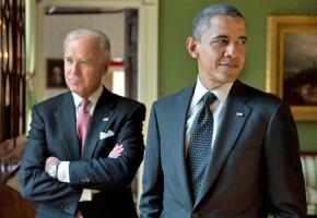 President Obama with Vice President Biden