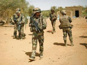 French troops on patrol in Mali