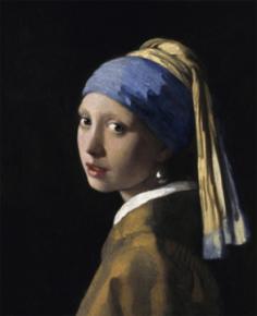 Vermeer's Girl with a Pearl Earring, 1665