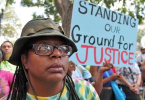 Protesters demand justice for Trayvon Martin in Washington, D.C.