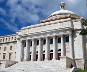 The Puerto Rico Capitol building