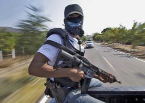 Autodefensas on patrol in Michoacán
