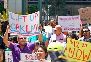 Oakland residents rally for the Lift Up Oakland referendum