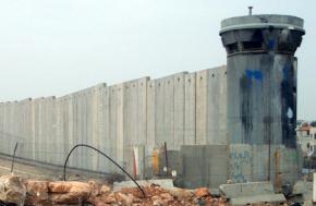 Israel's apartheid wall, built in part out of Nesher concrete