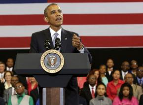 President Obama talks up his "My Brother's Keeper" initiative