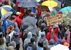 Student protests against tuition hikes spread to UC Santa Cruz