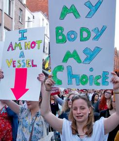 Standing up for abortion rights