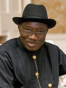 Nigerian President Goodluck Jonathan