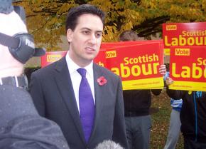 Former Labour leader Ed Miliband takes his vibrant campaign to Scotland