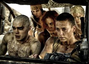 Charlize Theron (right front) leads a band of heroes in Mad Max: Fury Road