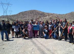 Members of Apache Stronghold at Oak Flat