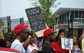 Cincinnati gathers to demand justice for Samuel DuBose