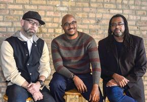 Editors of The BreakBeat Poets (left to right): Kevin Coval, Nate Marshall and Quraysh Ali Lansana