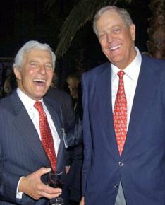 Multibillionaires Charles (left) and David Koch