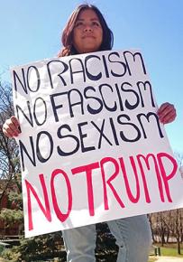 Hudson Valley protesters stand up against Trump