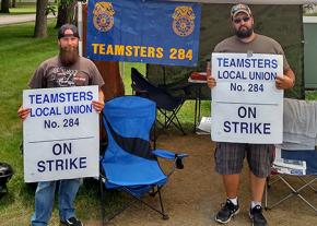 International Paper strikers on the picket line in Ohio